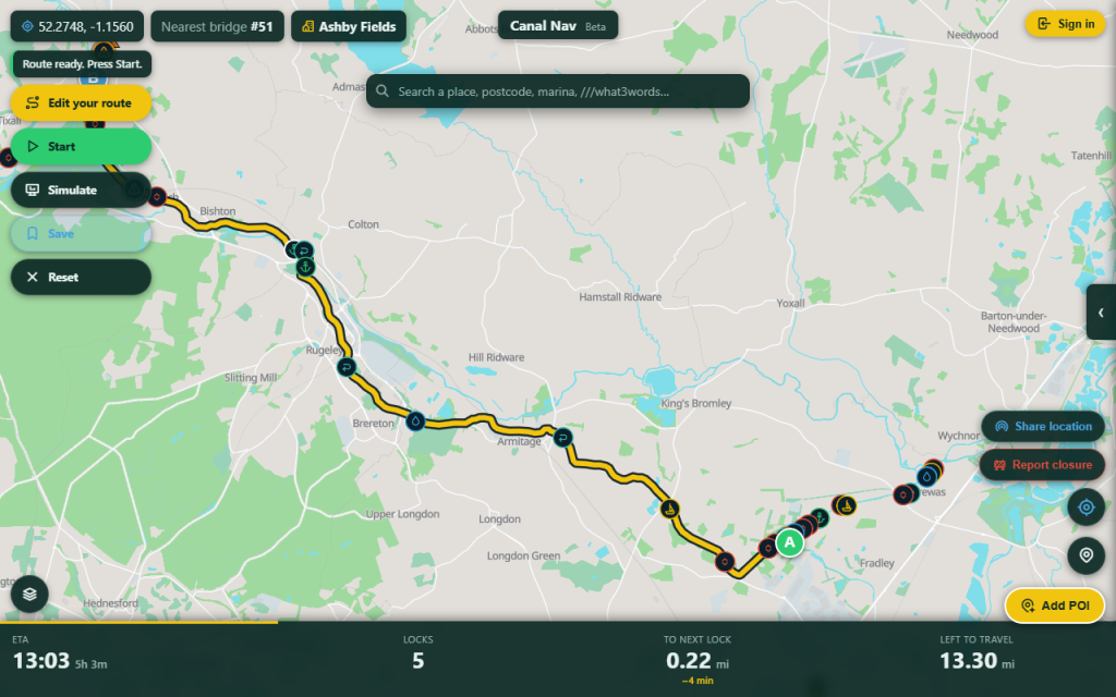 Planning a canal route - Choose your route - Canal Nav